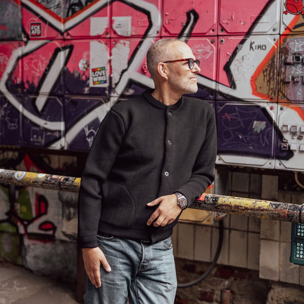 Heavy Knit Jacket "Gentle Johan"