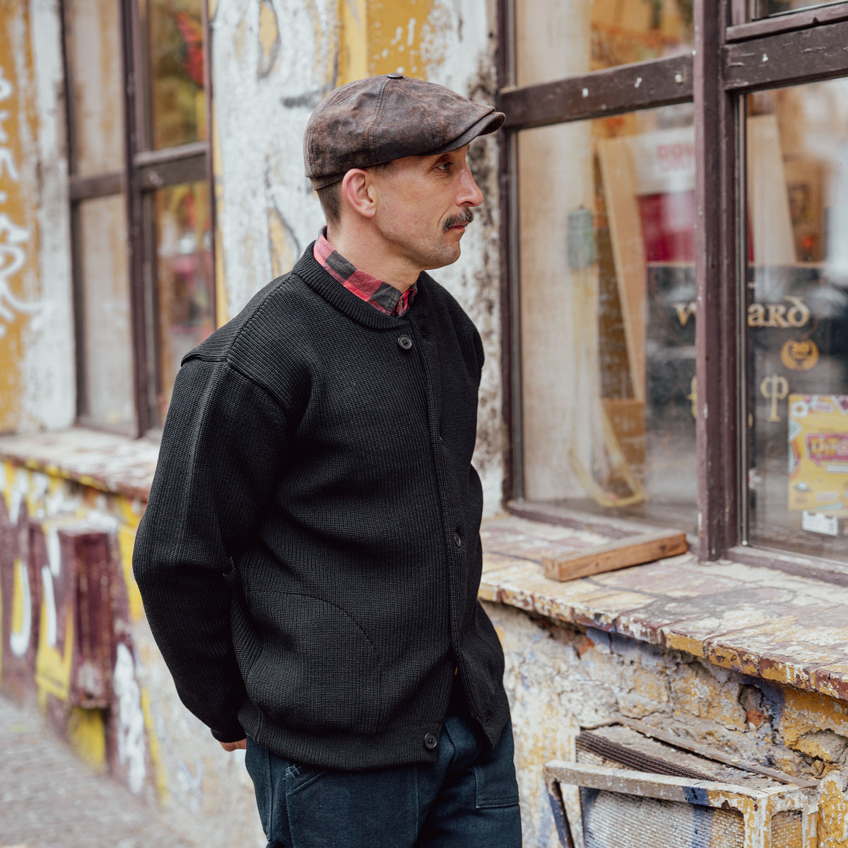 Heavy Knit Jacket "Gentle Johan"